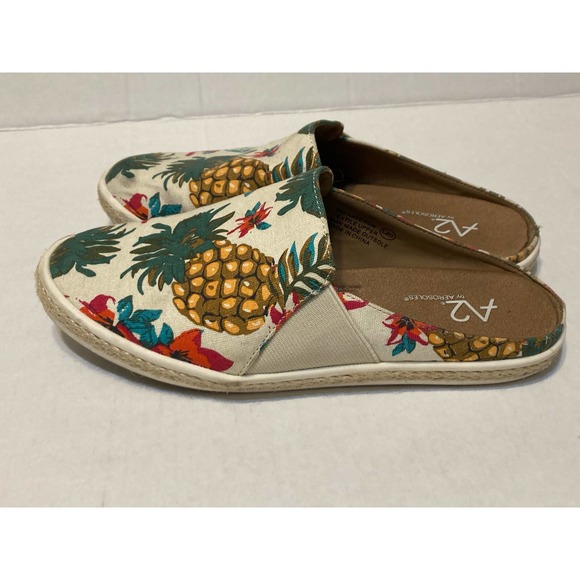 Aerosoles A2 Womens Flats 6M Tropical Print - Picture 6 of 9